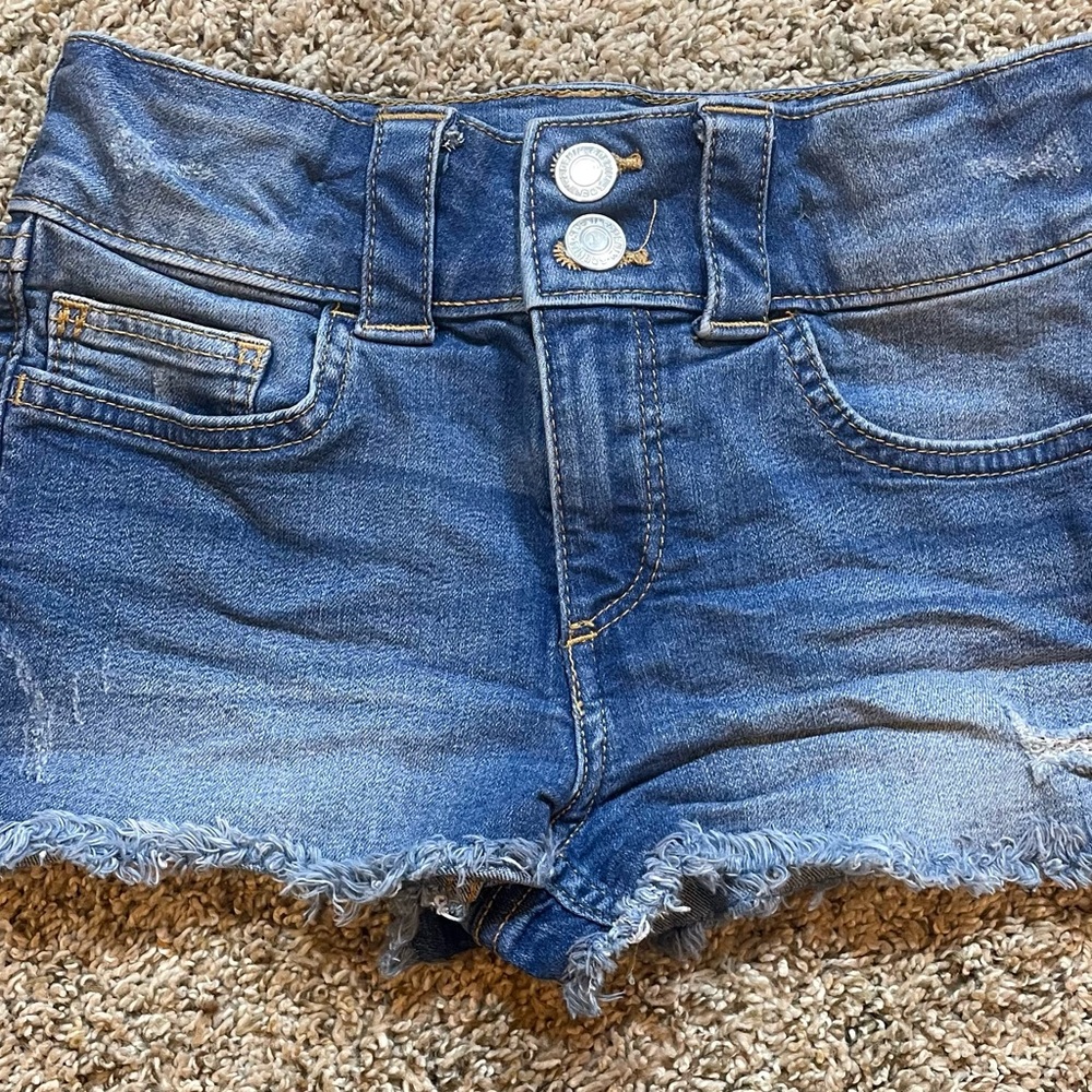H&M Stylish Girl’s Blue Denim Stretch Jean Shorts